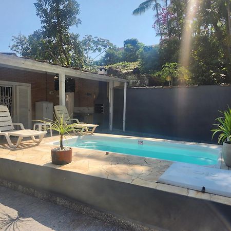 Casa No Tenorio Com Piscina Ubatuba Bagian luar foto
