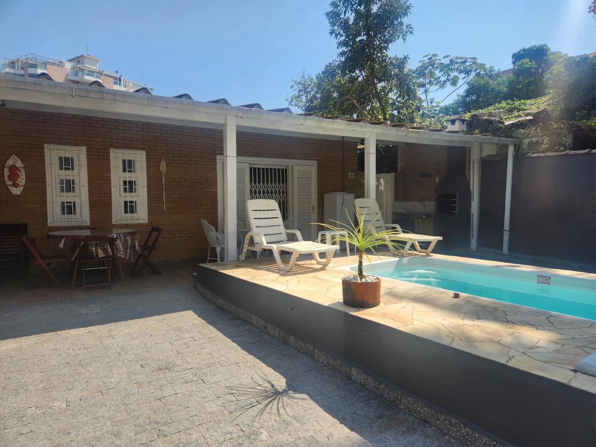 Casa No Tenorio Com Piscina Ubatuba Bagian luar foto
